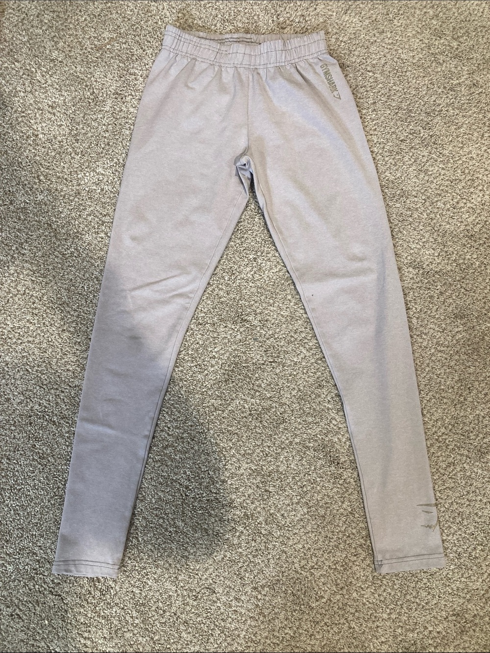 Gymshark Light Gray Sculpt Leggings